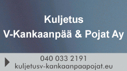 Kuljetus V-Kankaanpää & Pojat Ay logo